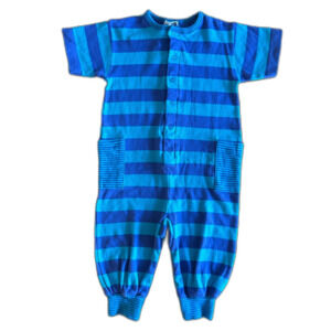 NWT Vintage Babe Gap Blue Striped Romper 18-24 Months